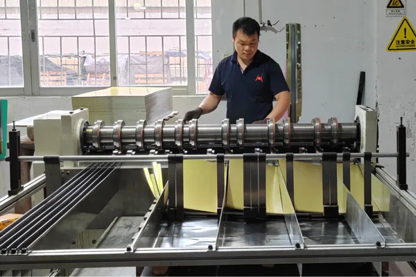 Metal box cutting workshop