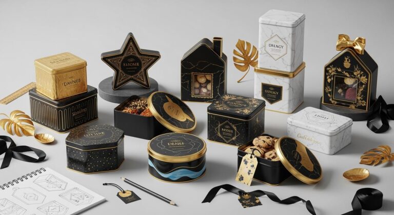 10 Creative Custom Metal Tin Packaging Design Ideas