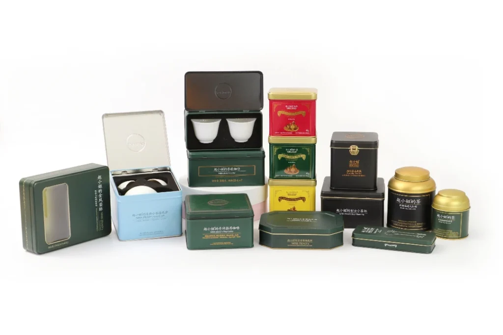 Metal Tin Cantainer with Lid