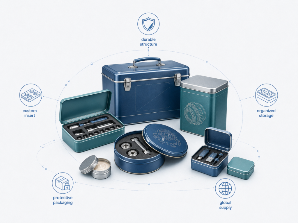 Custom Metal Packaging: A Complete Guide for Premium Product Brands