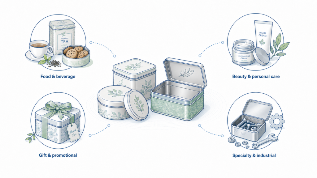 Custom Metal Tin Packaging Manufacturer Guide for Global Buyers
