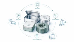 Custom Metal Tin Packaging Solutions for Promotional and Retail Products