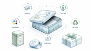 Custom Tin Box Guide: How to Choose the Right Metal Packaging for Your Product