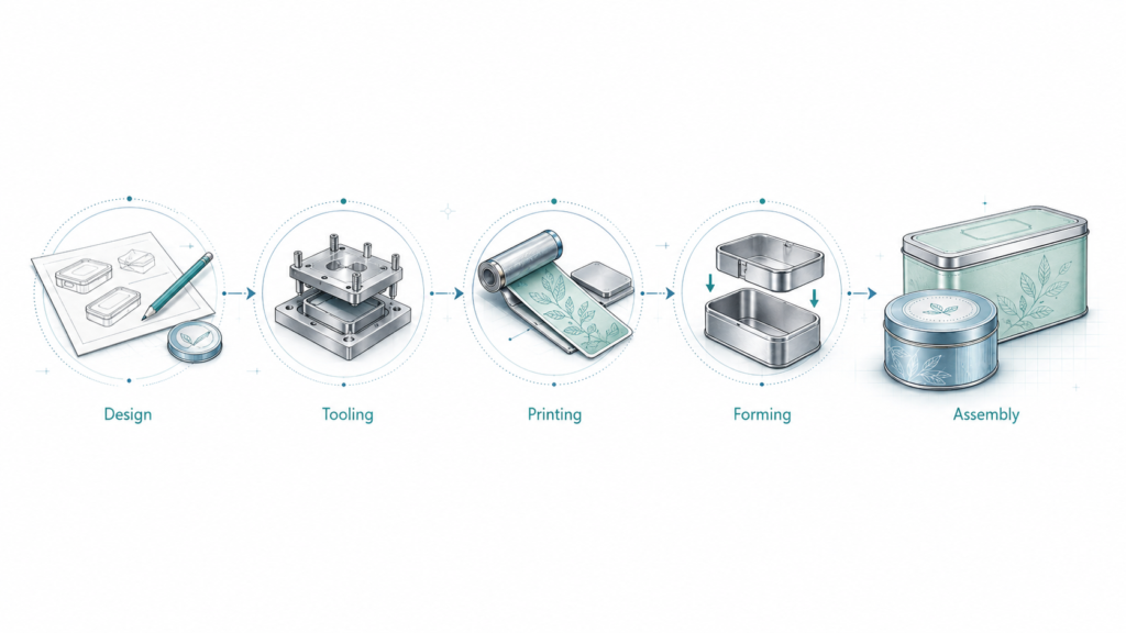 Food-Grade Custom Metal Packaging: What Buyers Should Know Before Production