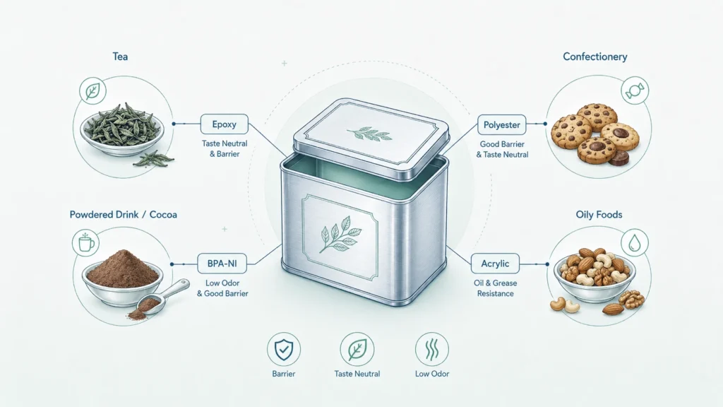Food Grade Custom Tin Box Packaging: Materials, Coatings, and Safety Considerations