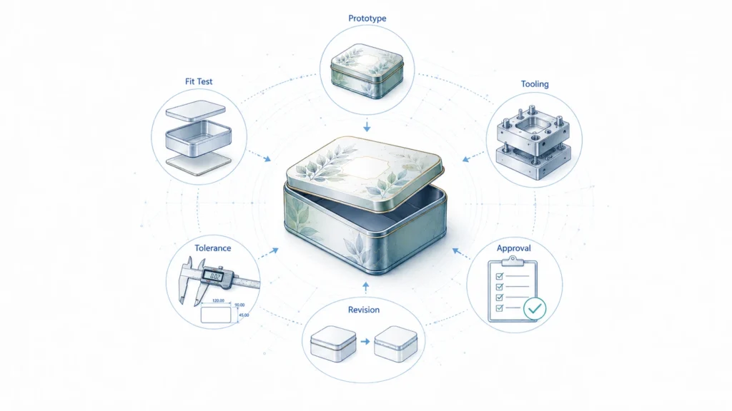 How to Order a Custom Tin Box from Concept Design to Mass Production