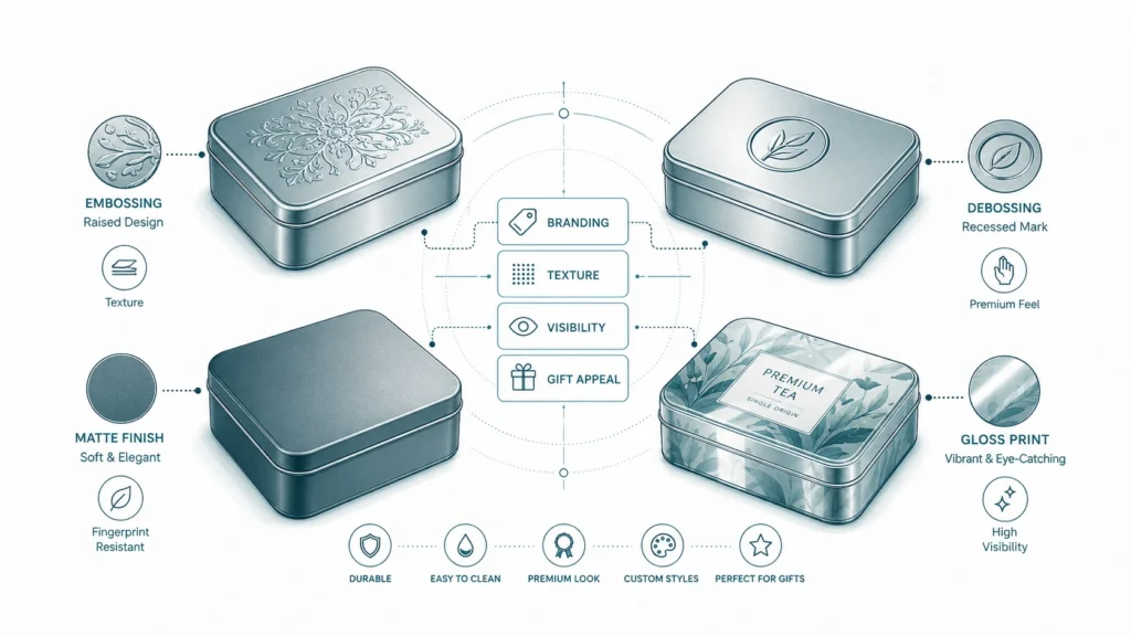 Metal Tins with Lids: How to Choose the Right Structure for Your Product Metal Tins with Lids: How to Choose the Right Structure for Your Product