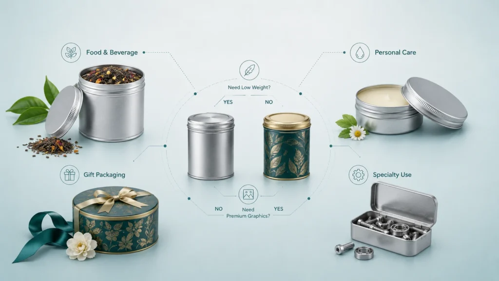 Aluminum Tins vs Tinplate Tins: Which Packaging Material Should You Choose? Aluminum Tins vs Tinplate Tins: Which Packaging Material Should You Choose?