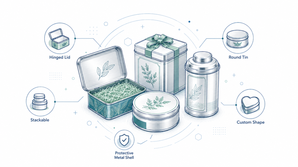 Custom Tin Packaging: A Complete Guide for Brand Owners and Product Buyers Custom Tin Packaging: A Complete Guide for Brand Owners and Product Buyers