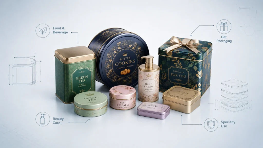 Decorative Tins for Packaging: Design Ideas for Retail and Promotional Products Decorative Tins for Packaging: Design Ideas for Retail and Promotional Products