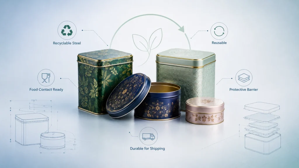 Decorative Tins for Packaging: Design Ideas for Retail and Promotional Products Decorative Tins for Packaging: Design Ideas for Retail and Promotional Products