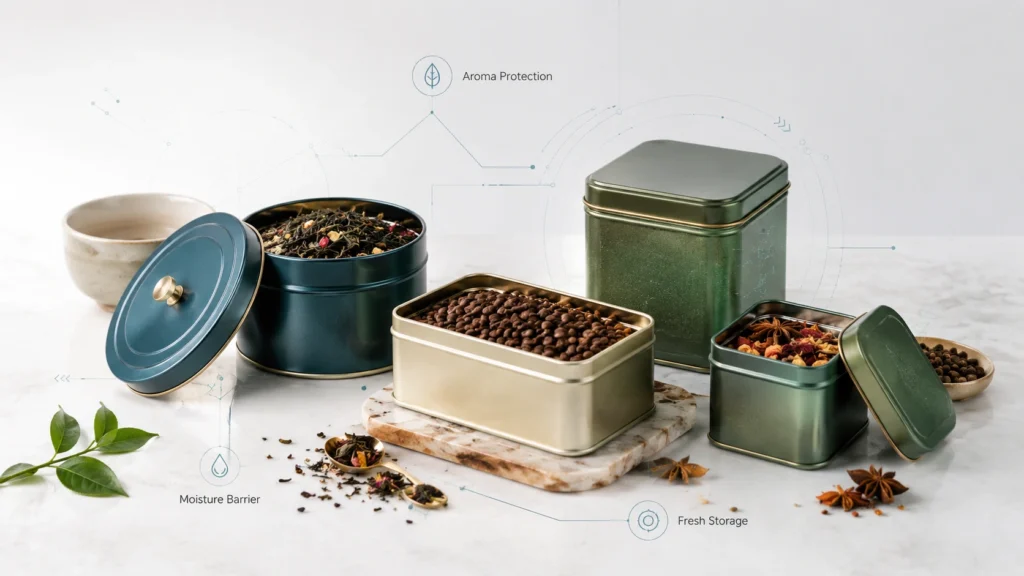 Food Storage Tins: Why Metal Containers Are Still Popular for Premium Food Packaging Food Storage Tins: Why Metal Containers Are Still Popular for Premium Food Packaging