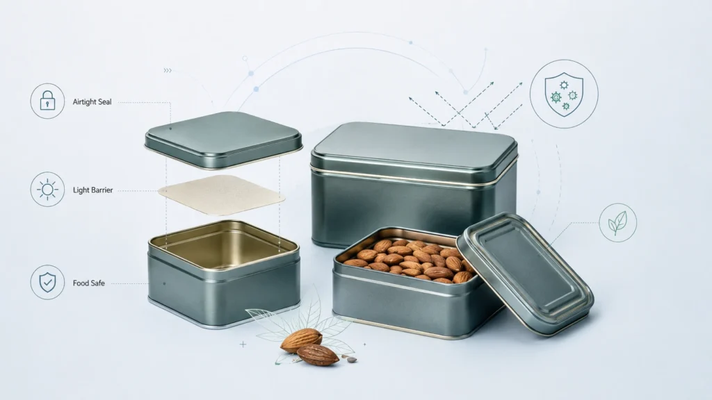 Food Storage Tins: Why Metal Containers Are Still Popular for Premium Food Packaging Food Storage Tins: Why Metal Containers Are Still Popular for Premium Food Packaging