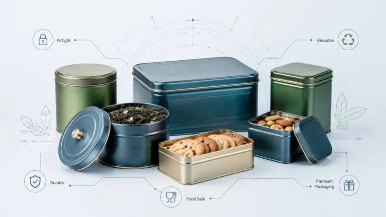 Food Storage Tins: Why Metal Containers Are Still Popular for Premium Food Packaging Food Storage Tins: Why Metal Containers Are Still Popular for Premium Food Packaging