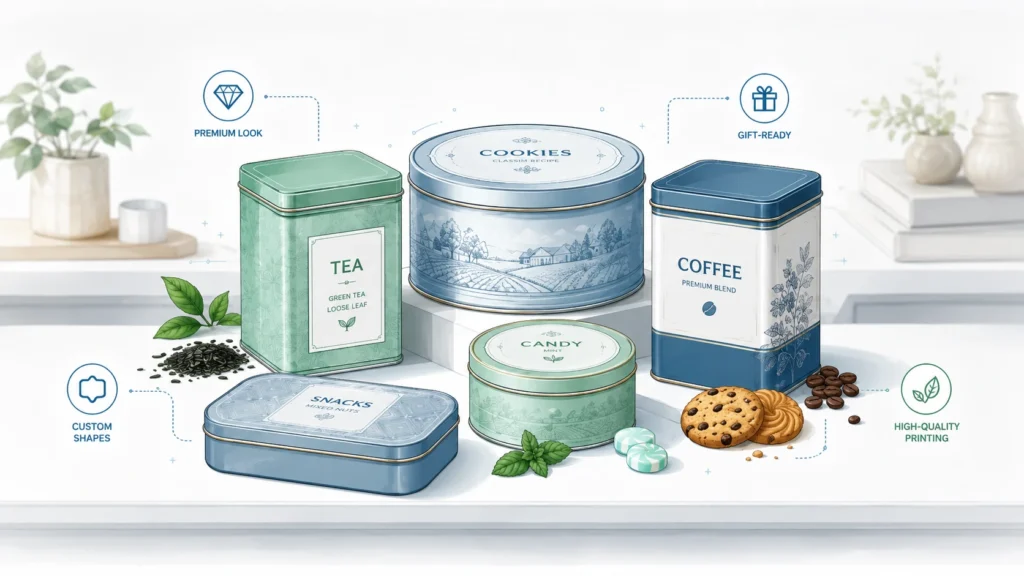 Food Tins for Packaging: How Metal Tins Protect Food Products and Improve Shelf Appeal Food Tins for Packaging: How Metal Tins Protect Food Products and Improve Shelf Appeal