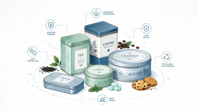 Food Tins for Packaging: How Metal Tins Protect Food Products and Improve Shelf Appeal Food Tins for Packaging: How Metal Tins Protect Food Products and Improve Shelf Appeal