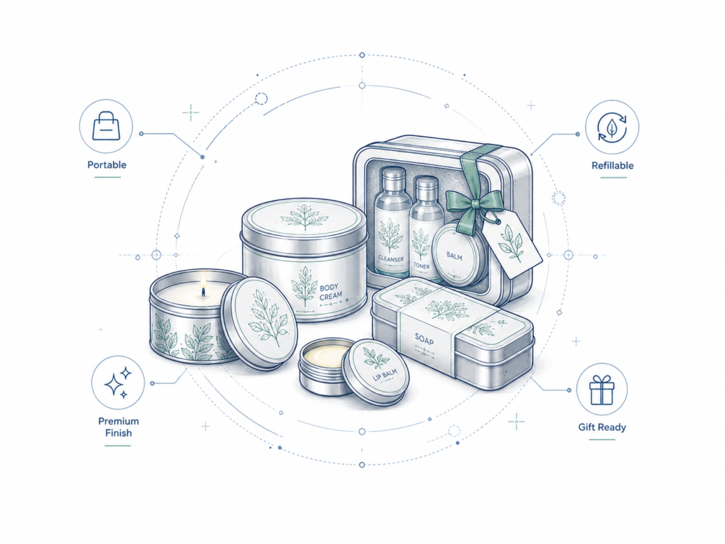 Metal Tin Packaging: Benefits, Applications, and Custom Options for Brands Metal Tin Packaging: Benefits, Applications, and Custom Options for Brands