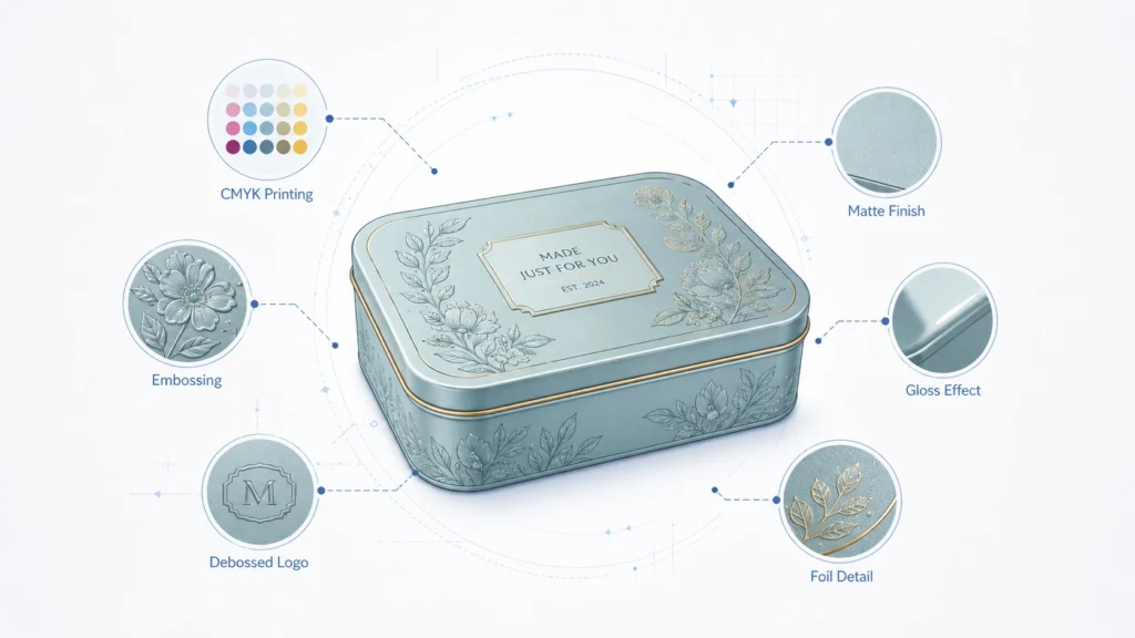 Personalized Tin Box Packaging: How Brands Create Memorable Custom Tins Personalized Tin Box Packaging: How Brands Create Memorable Custom Tins