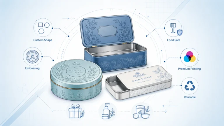 Personalized Tin Box Packaging: How Brands Create Memorable Custom Tins Personalized Tin Box Packaging: How Brands Create Memorable Custom Tins