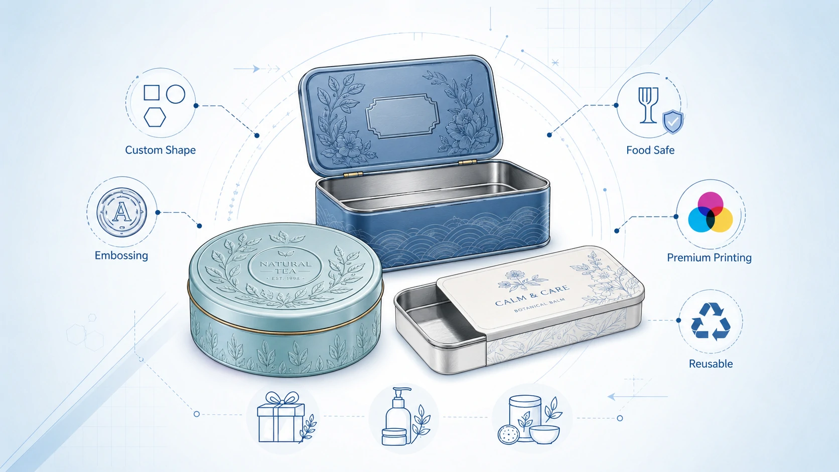 Personalized Tin Box Packaging: How Brands Create Memorable Custom Tins