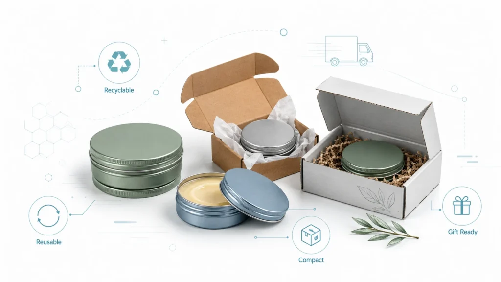 Salve Tins: Custom Metal Packaging for Balms, Skincare, and Wellness Products Salve Tins: Custom Metal Packaging for Balms, Skincare, and Wellness Products