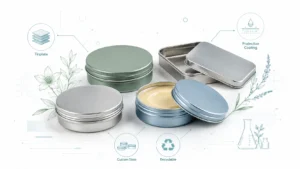 Salve Tins: Custom Metal Packaging for Balms, Skincare, and Wellness Products