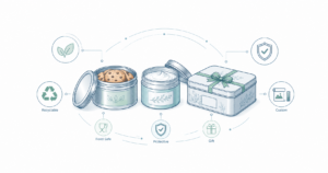Tin Packaging Guide: Why Brands Use Metal Tins for Food, Gifts, and Cosmetics