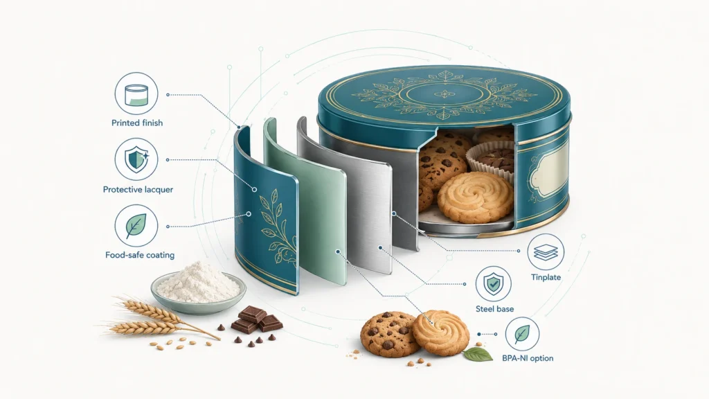 Wholesale Cookie Tins: How to Choose Custom Metal Packaging for Bakery Brands Wholesale Cookie Tins: How to Choose Custom Metal Packaging for Bakery Brands