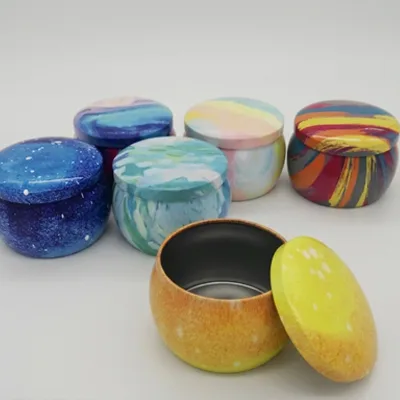 candle tin containers