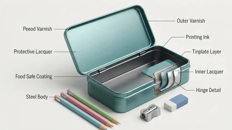 tin pencil box Material Safety & Quality