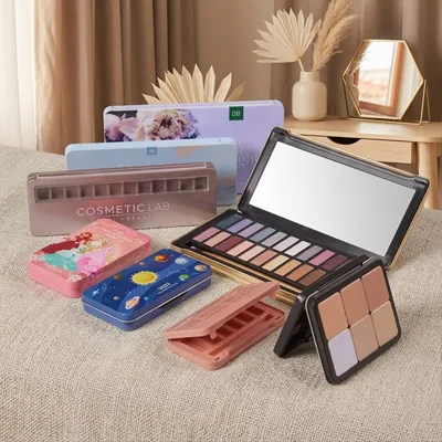 Eyeshadow palette tin