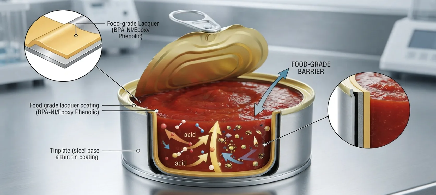 Food Grade Tin Packaging 1