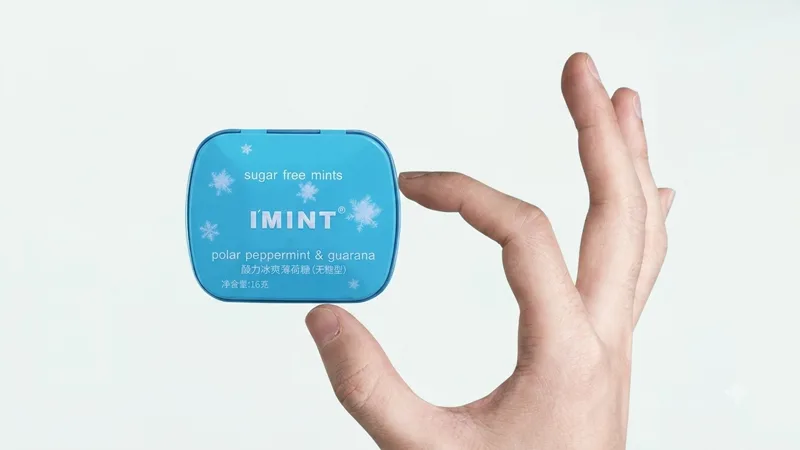 Square Mint Tin