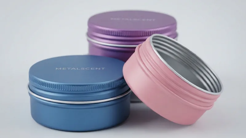 Threaded lipstick tin box