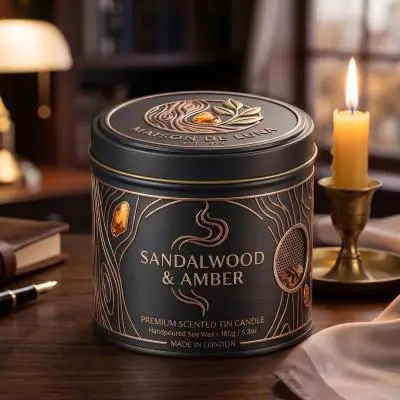 aromatherapy metal tin