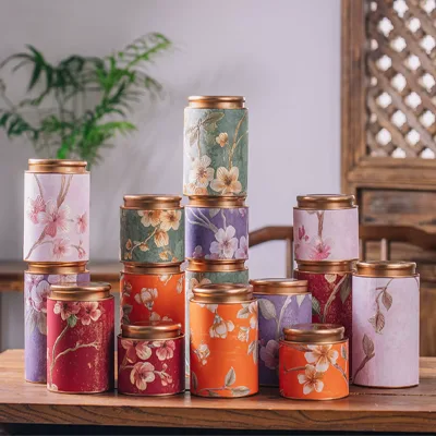  metal tea tin