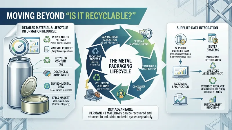 Sustainable Metal Packaging Lifecycle