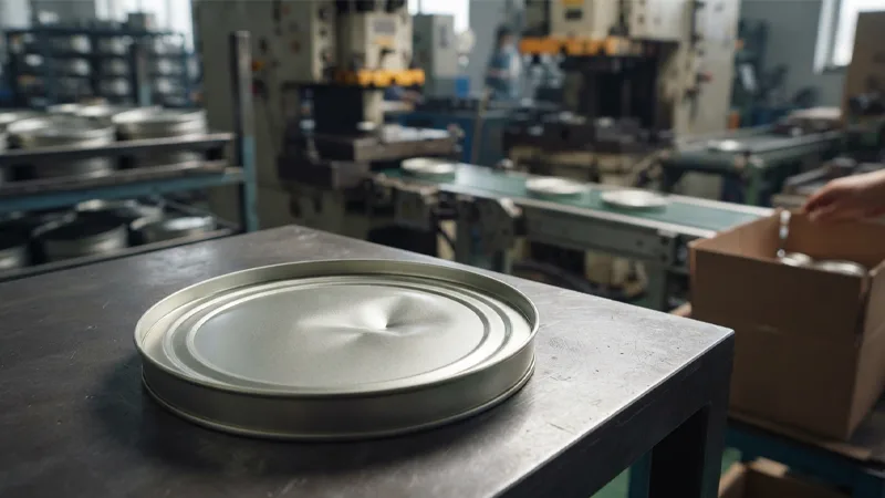 Tin Packaging Denting