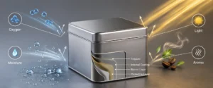 Tin Packaging Material Barrier