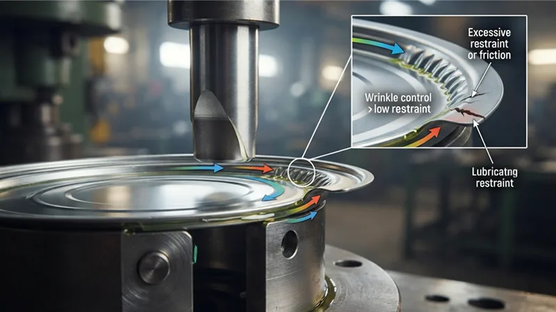 Tin Packaging Wrinkling
