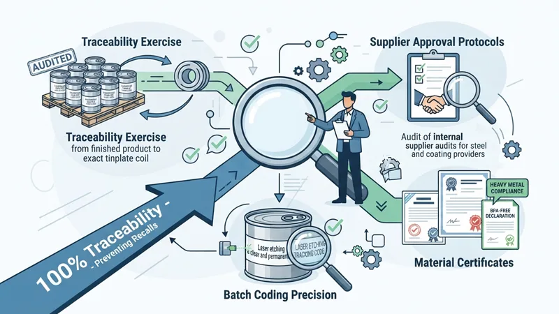 auditors evaluate raw material sourcing