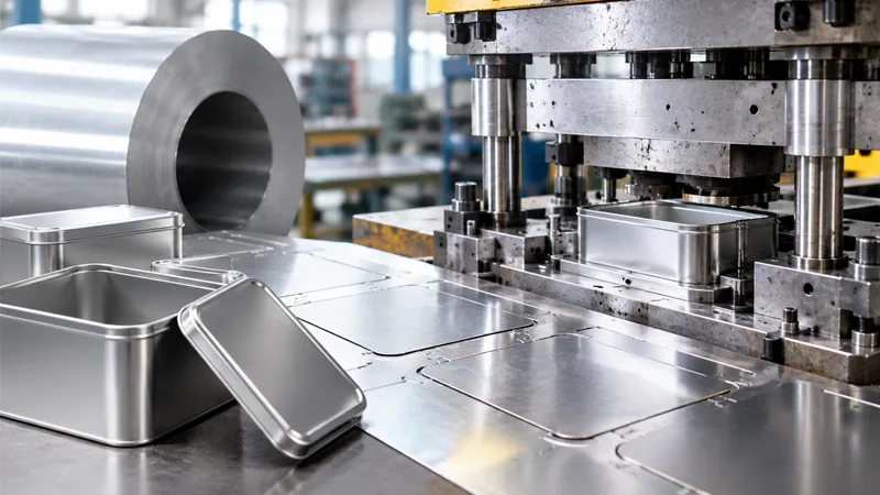 custom tin box tooling